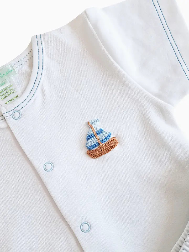 SAILBOAT DIAPER SET