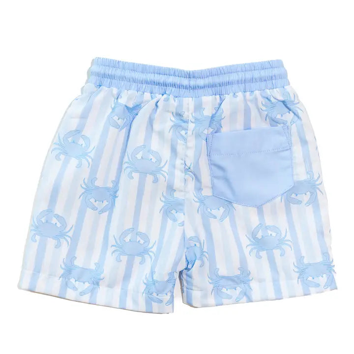 BLUE CRAB SWIM SHORTS (PRE ORDER)