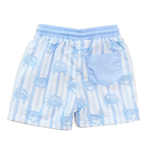 BLUE CRAB SWIM SHORTS (PRE ORDER)