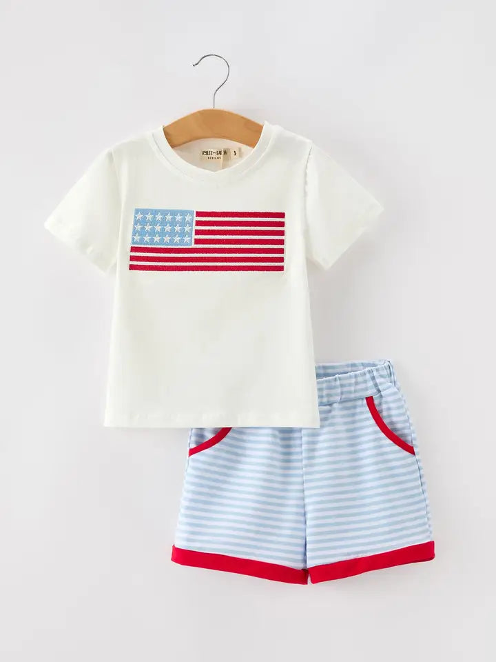 BOY FLAG APPLIQUE (PRE ORDER-JUNE)