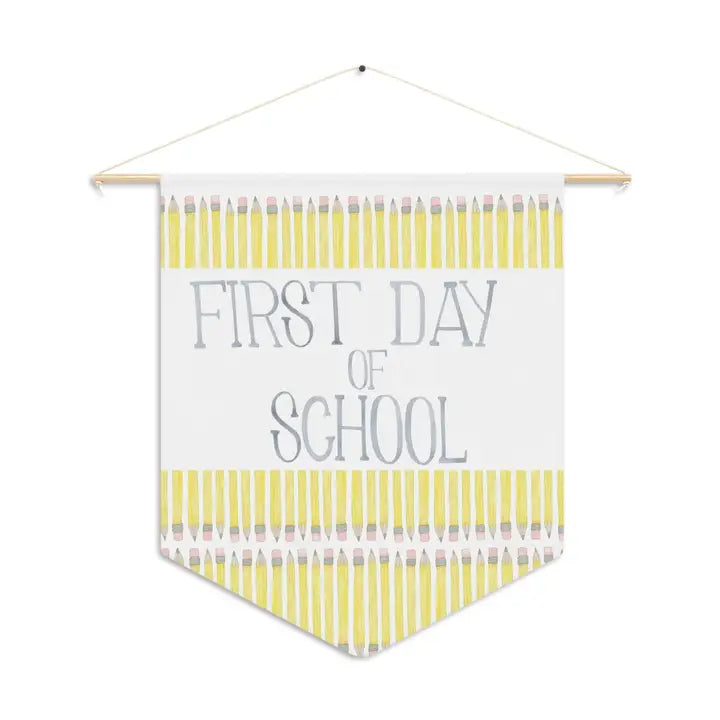 FIRST DAY OF SCHOOL PENNANT