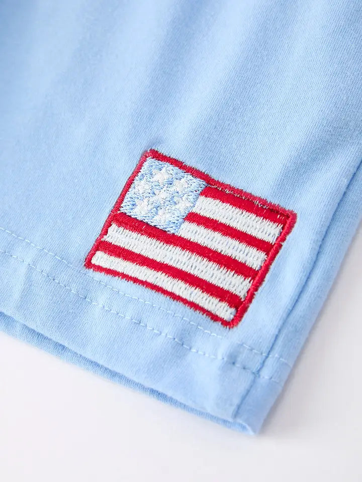 BOY SHORT SET JULY 4TH (PRE ORDER-JUNE)