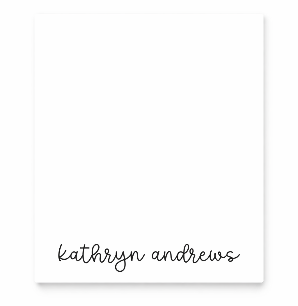 SIMPLE NAME NOTEPAD