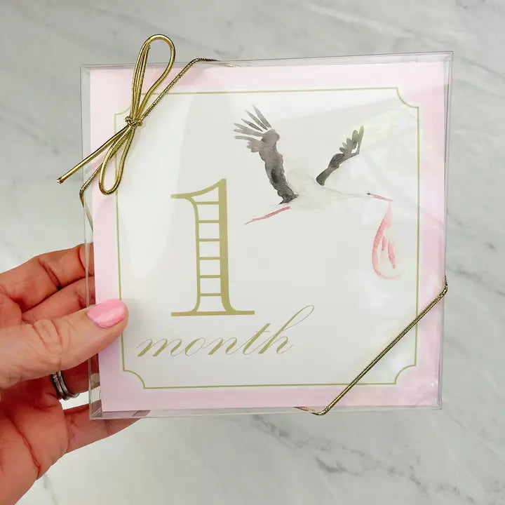 CLASSIC GIRL MILESTONE CARD SET