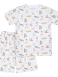 ALLIGATOR PAJAMA SHORT SET