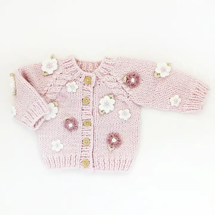 FLOWER SWEATER - PINK