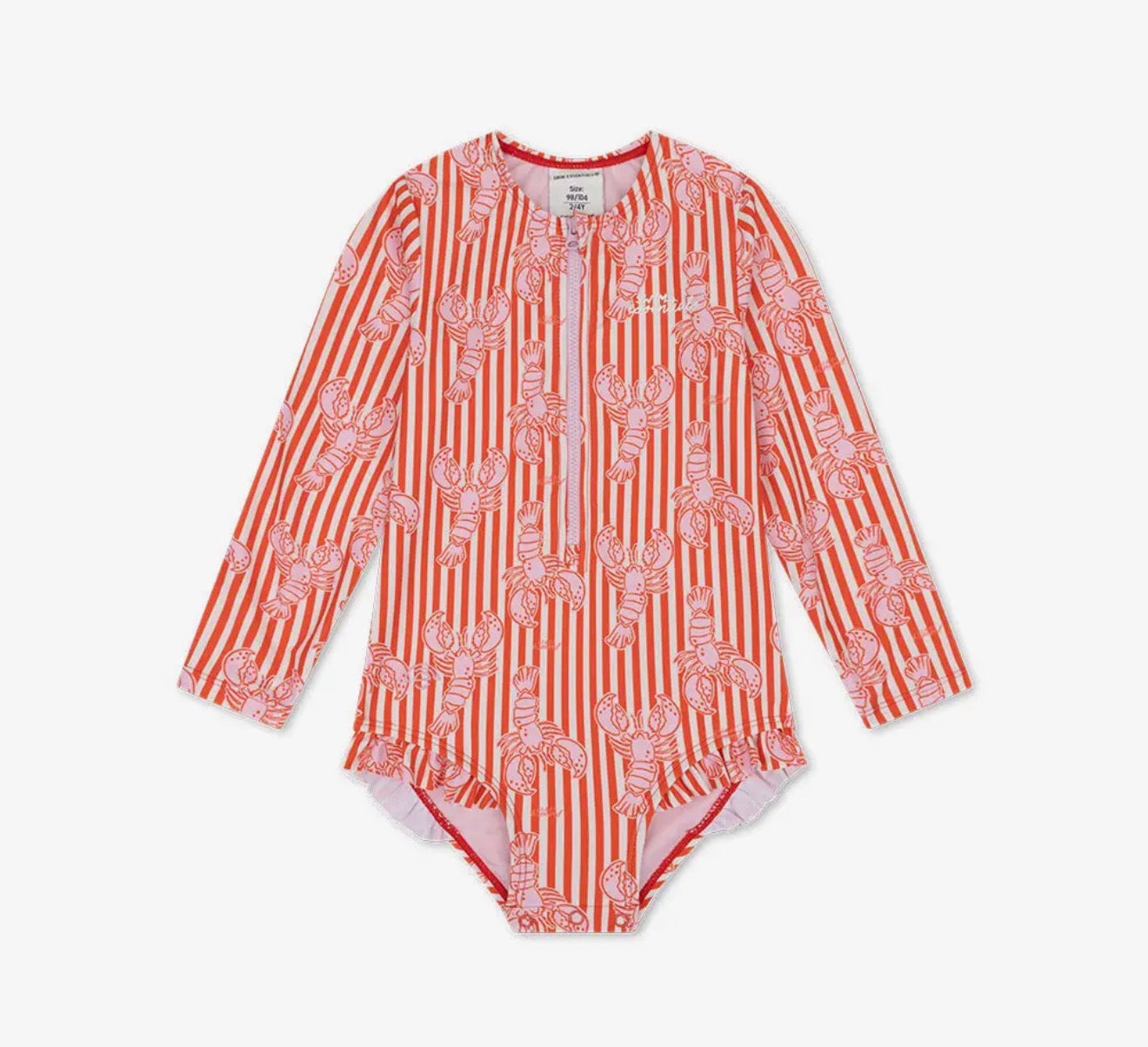 LOBSTER BAY RUFFLE SWIMSUIT