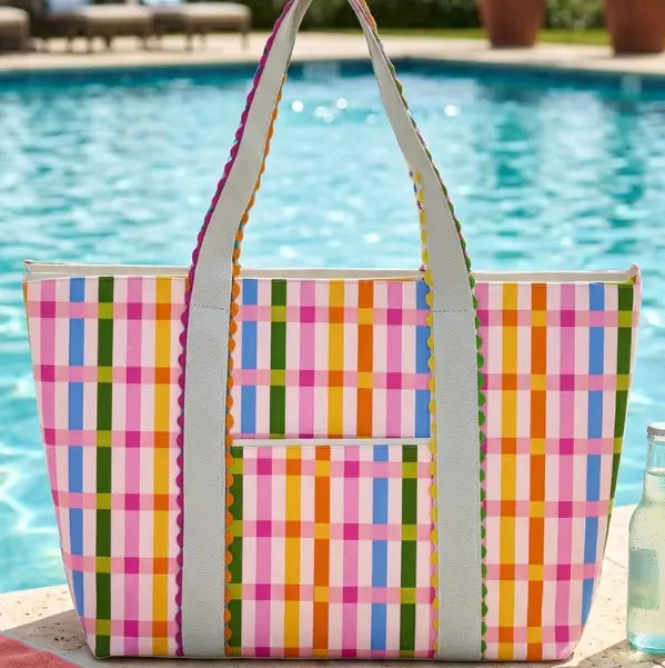 ELLA STRIPE TOTE BAG (PRE ORDER- JUNE)