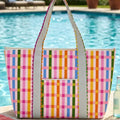 ELLA STRIPE TOTE BAG (PRE ORDER- JUNE)