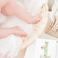 FLORAL MONTHLY MILESTONE CARDS