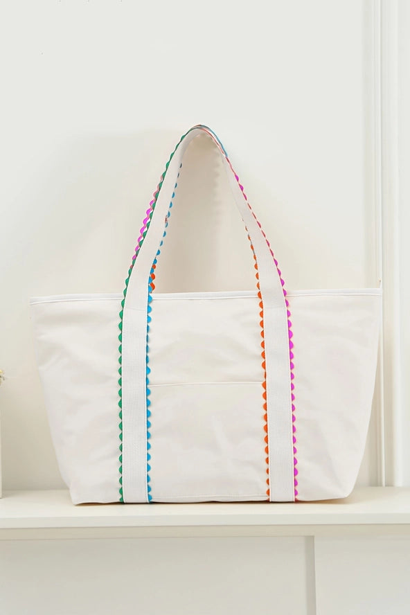 RICRAC COLORFUL TOTE BAG