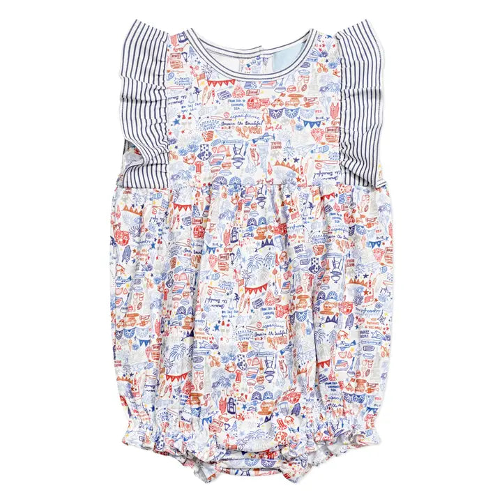USA RUFFLE BUBBBLE