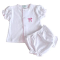 BOW BLOOMER SET