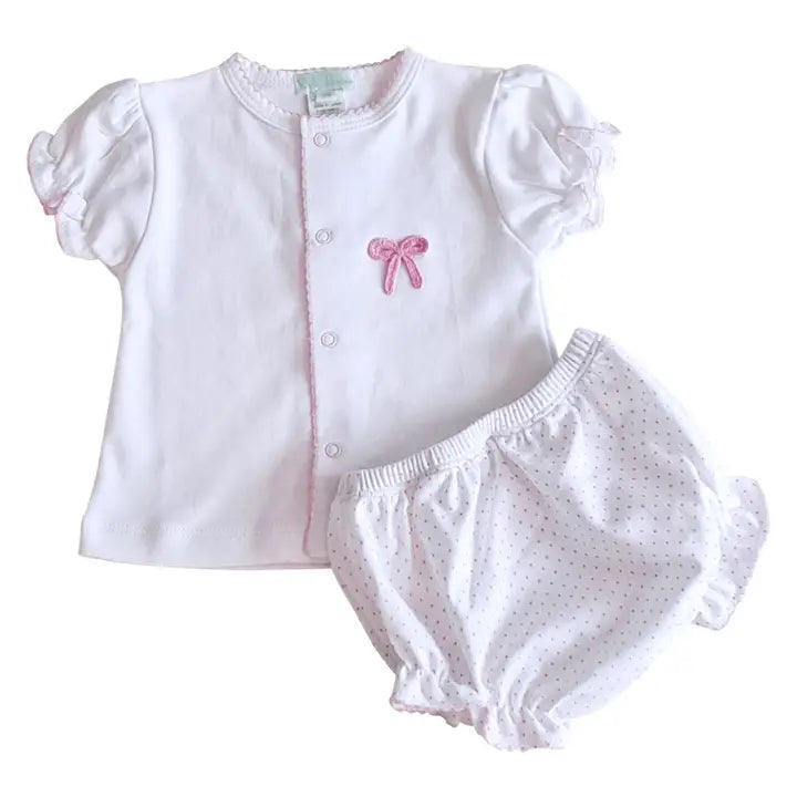 BOW BLOOMER SET