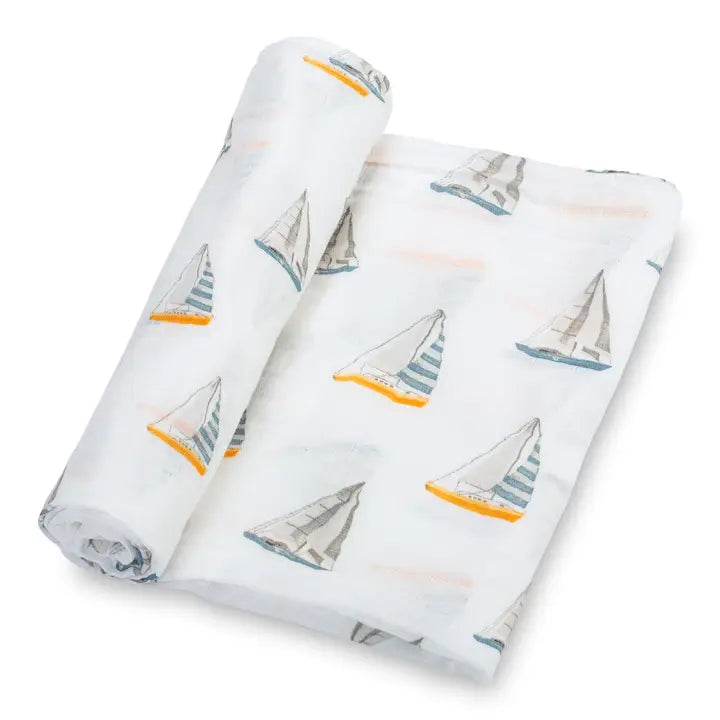 SAILING AWAY SWADDLE BLANKET