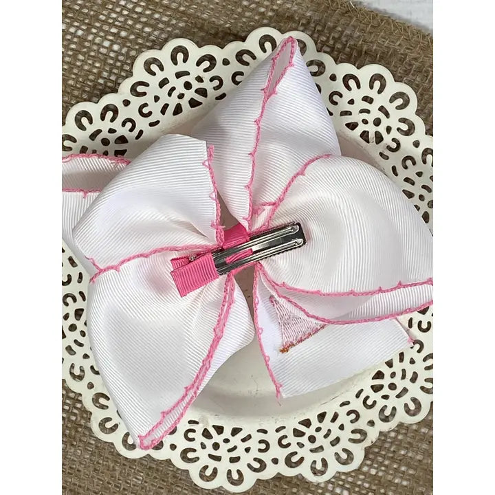 BIRTHDAY CAKE HAIR BOW