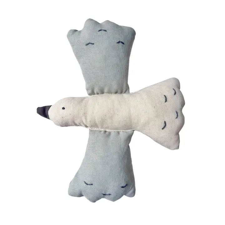 LINEN SWALLOW PILLOW