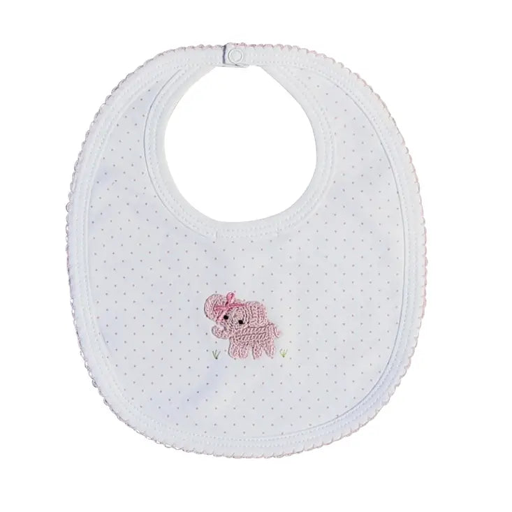 PINK ELEPHANT BIB