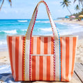 GEORGIA STRIPE TOTE BAG (PRE ORDER - JUNE)