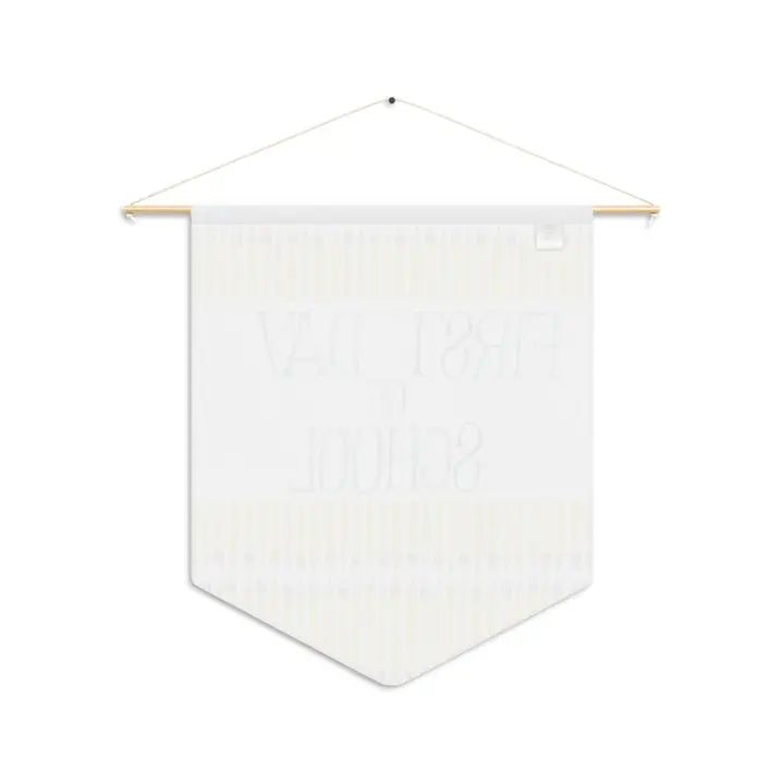FIRST DAY OF SCHOOL PENNANT