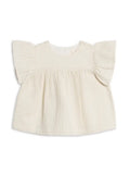 VIV SEERSUCKER RUFFLE TOP (PRE ORDER)