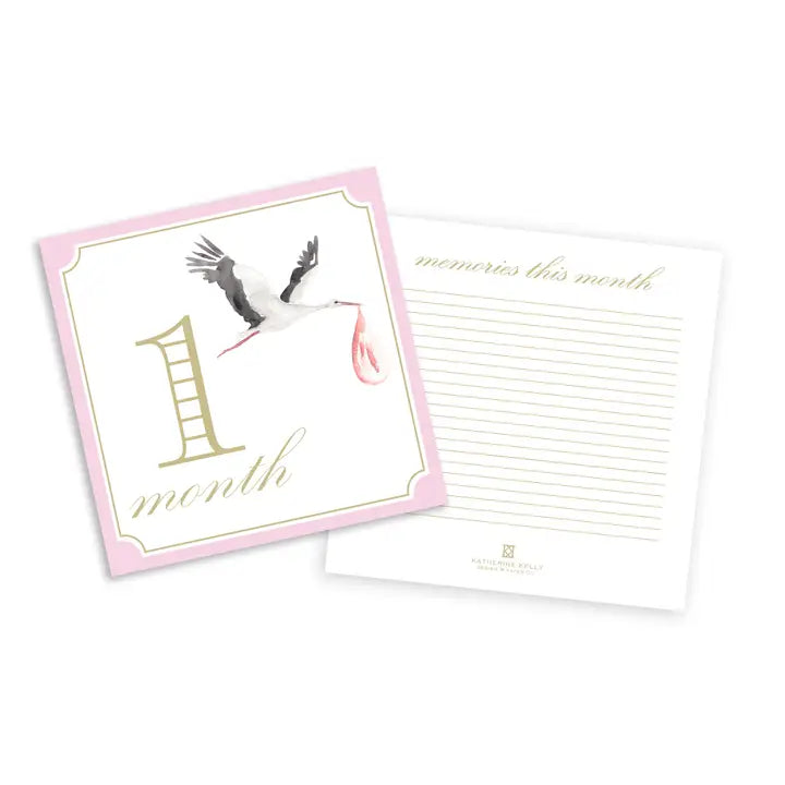 CLASSIC GIRL MILESTONE CARD SET