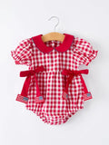 RED PLAID FLAG BUBBLE (PRE ORDER-JUNE)