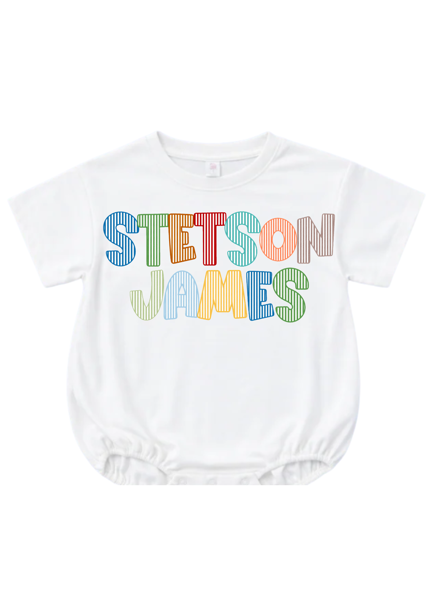 STRIPE LETTERS - BOY