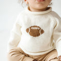 ROLL NECK SWEATER - FOOTBALL (PRE ORDER)