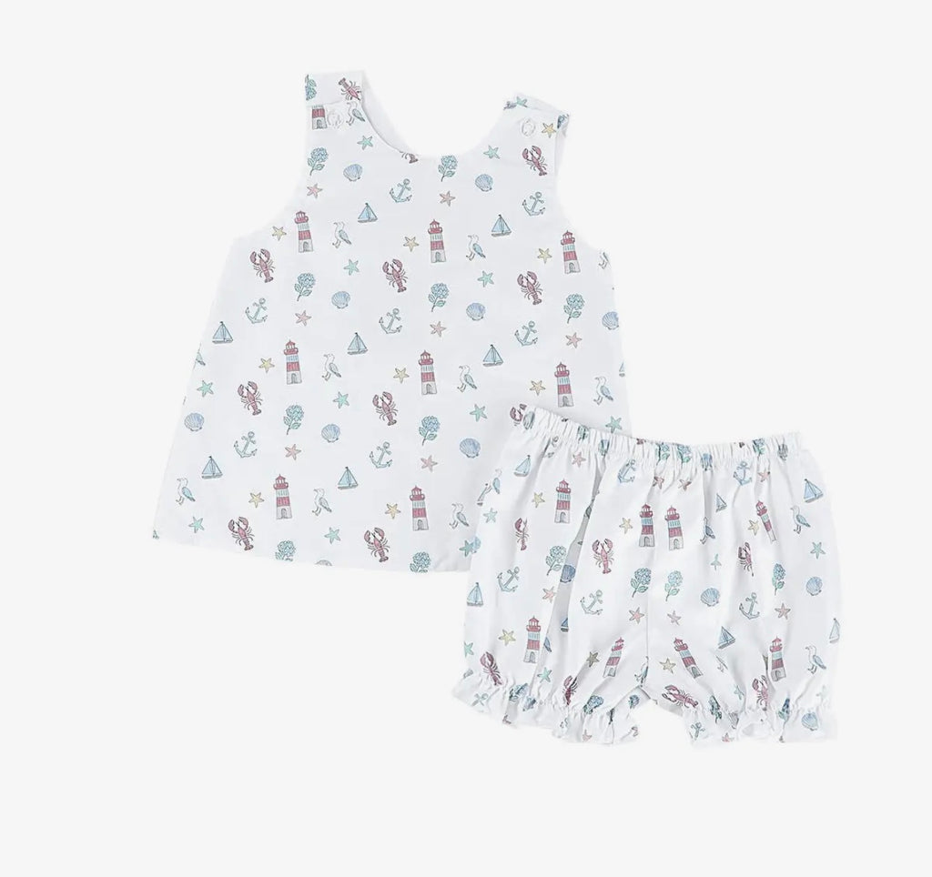 NANTUCKET BLOOMER SET