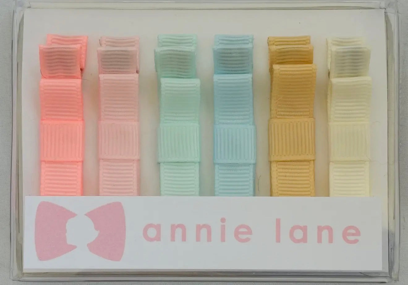 PASTEL HAIR BOW SET