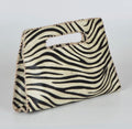MIA ZEBRA CLUTCH