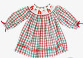 SANTA SMOCKED DRESS (PRE ORDER)