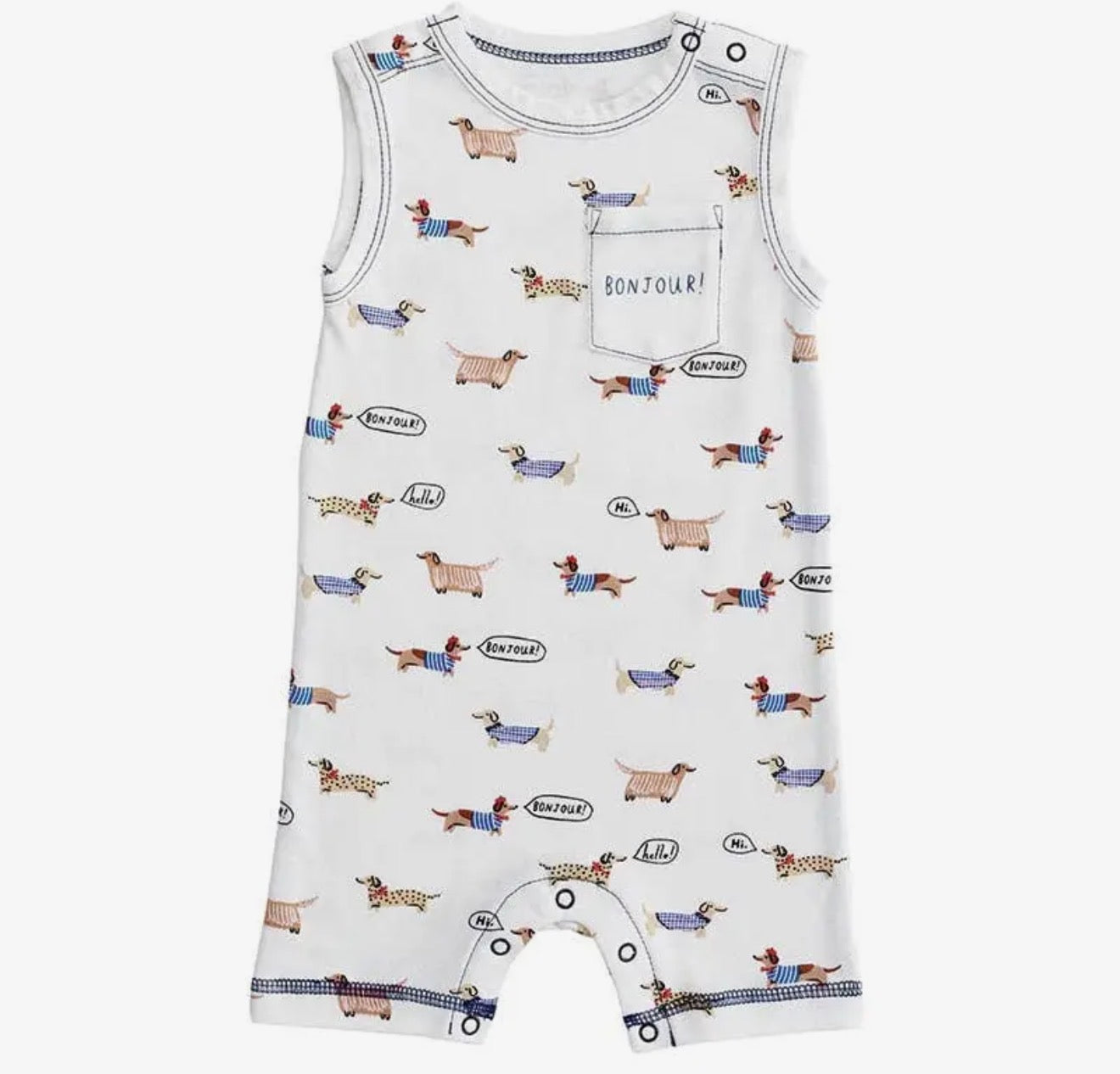 BONJOUR TANK ROMPER