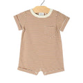 TOFFEE STRIPE ROMPER