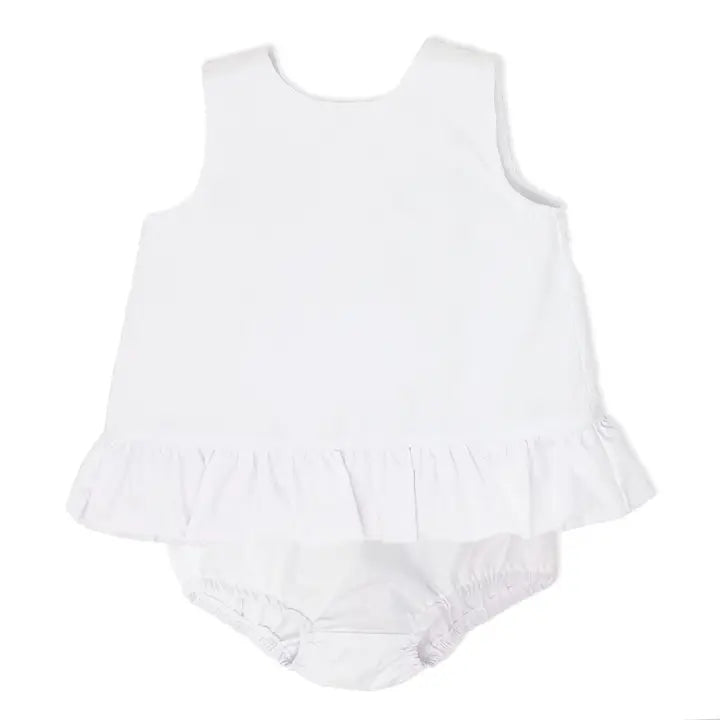 WHITE SWING SET