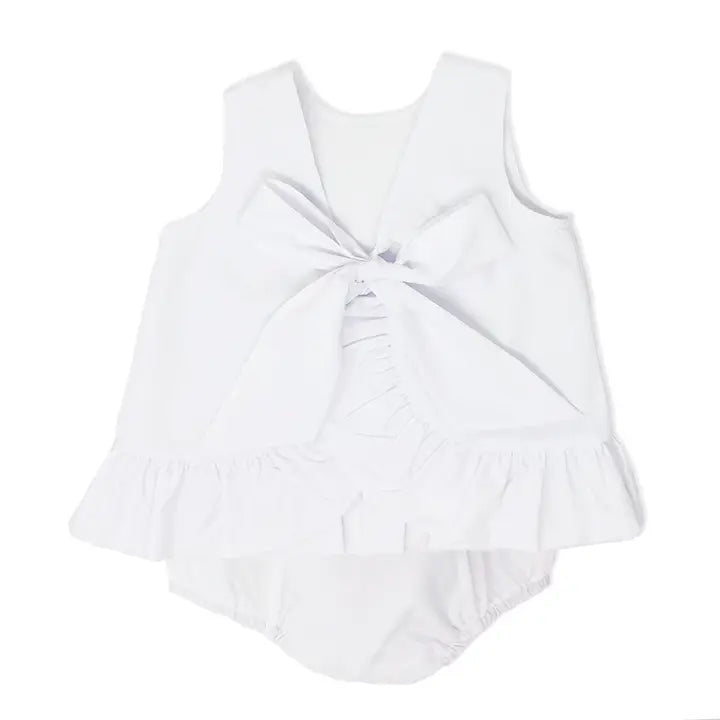 WHITE SWING SET