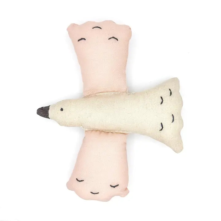 LINEN SWALLOW PILLOW