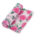 PEONY SWADDLE BLANKET