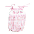 PINK CRAB SMOCKED BUBBLE (PRE ORDER)