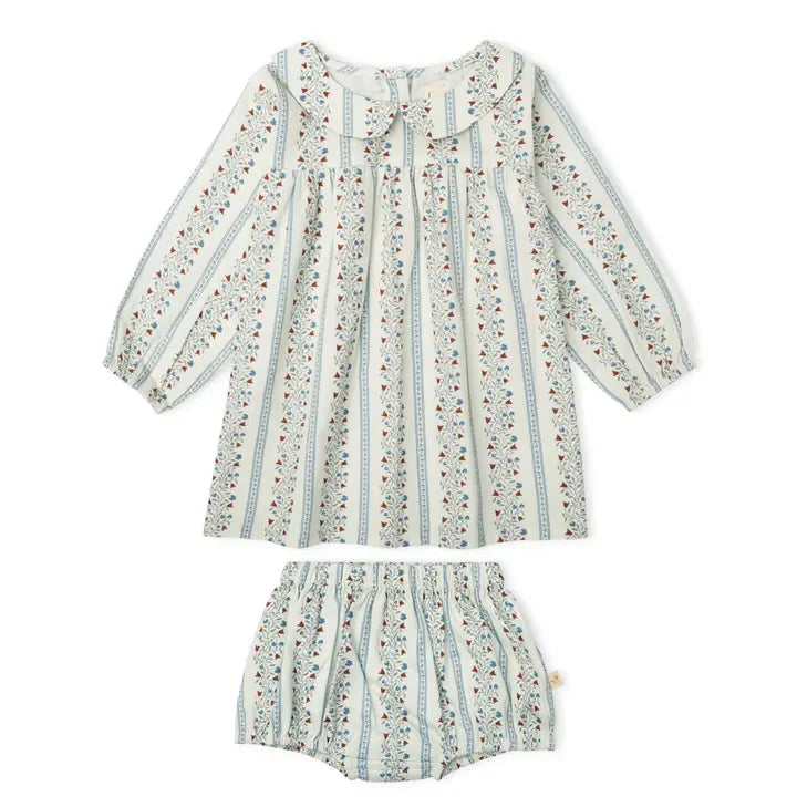 VINE TRAIL DRESS WITH BLOOMERS (PRE ORDER - FALL)