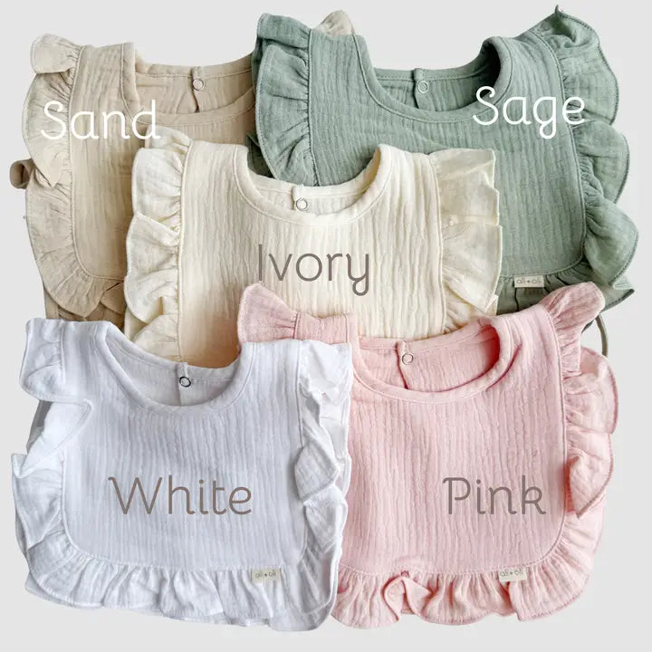 RUFFLE BIB