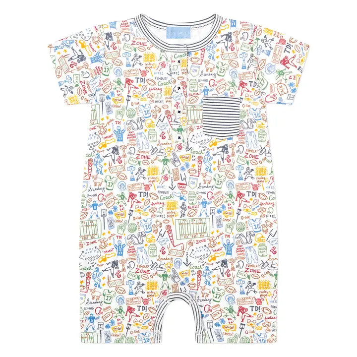 FOOTBALL ROMPER