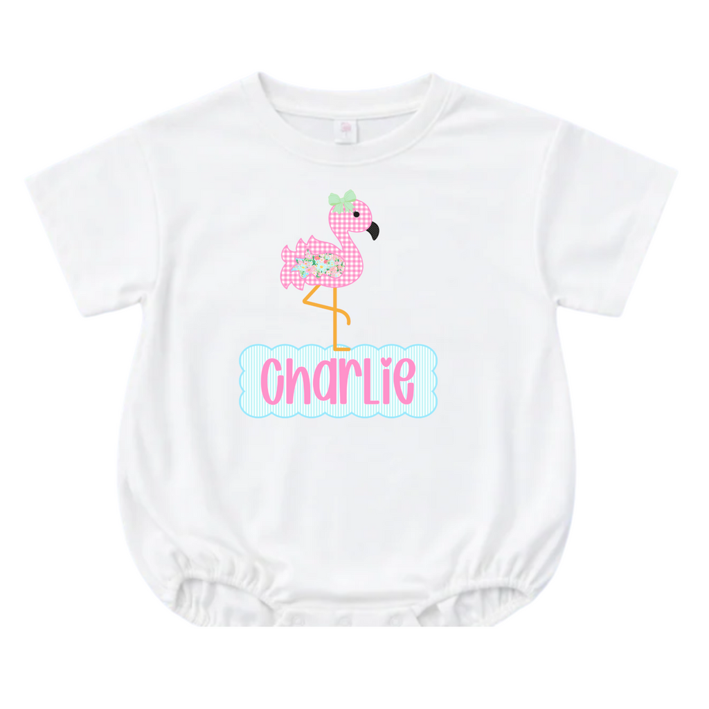 GIRLY SUMMER FLAMINGO BUBBLE