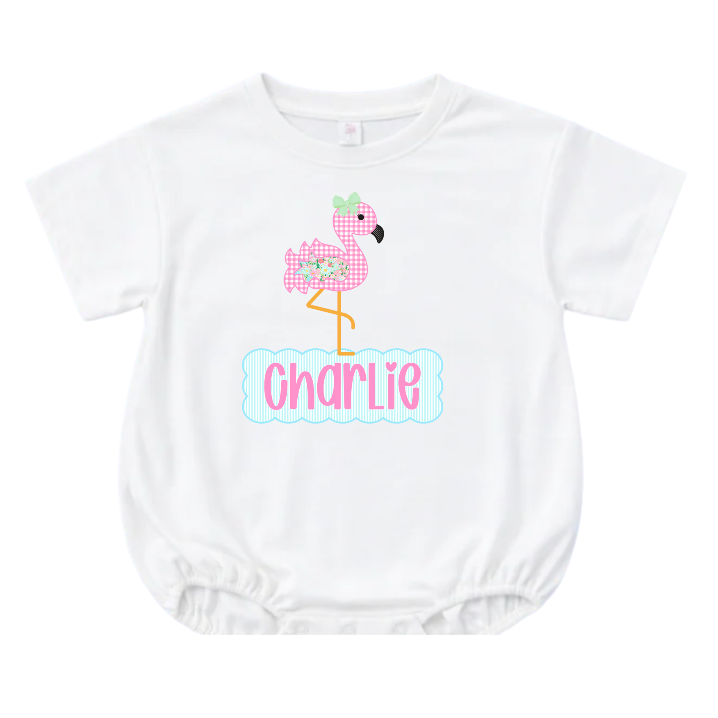GIRLY SUMMER FLAMINGO BUBBLE